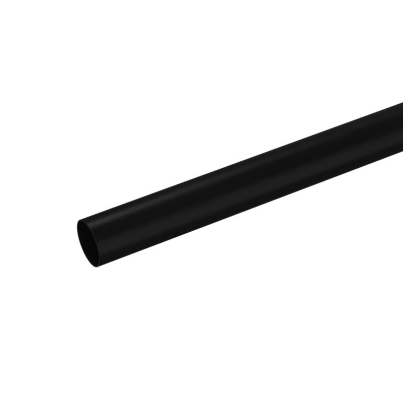 Drążek GoodHome Araxos 19 mm 240 cm czarny