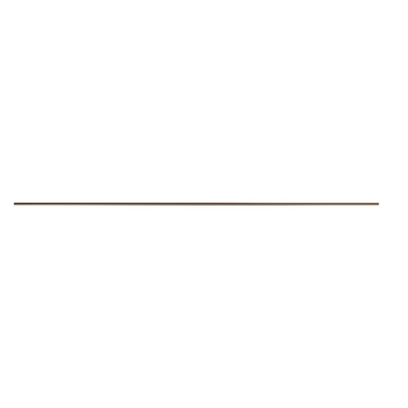 Drążek GoodHome Kozani 19 mm 240 cm brązowy