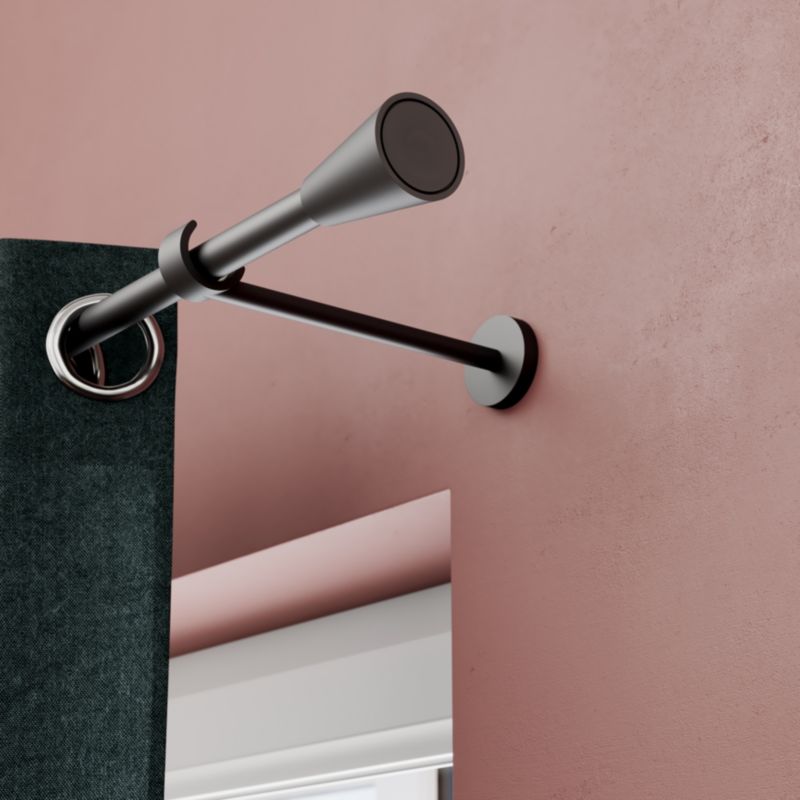 Drążek GoodHome Tinos 19 mm 200 cm szary