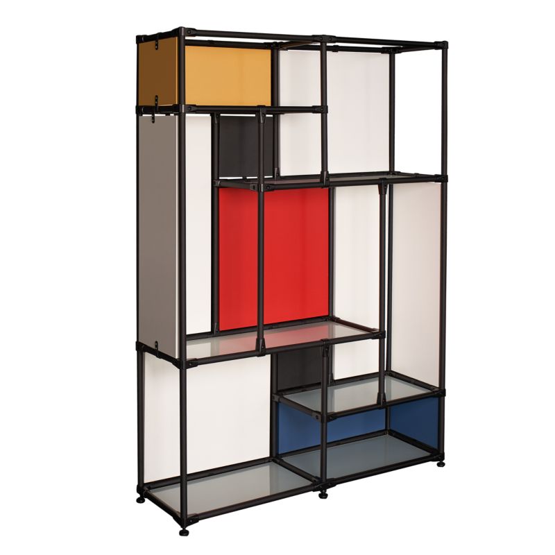Drążek meblowy Shop Line fi 25 mm 200 cm czarny