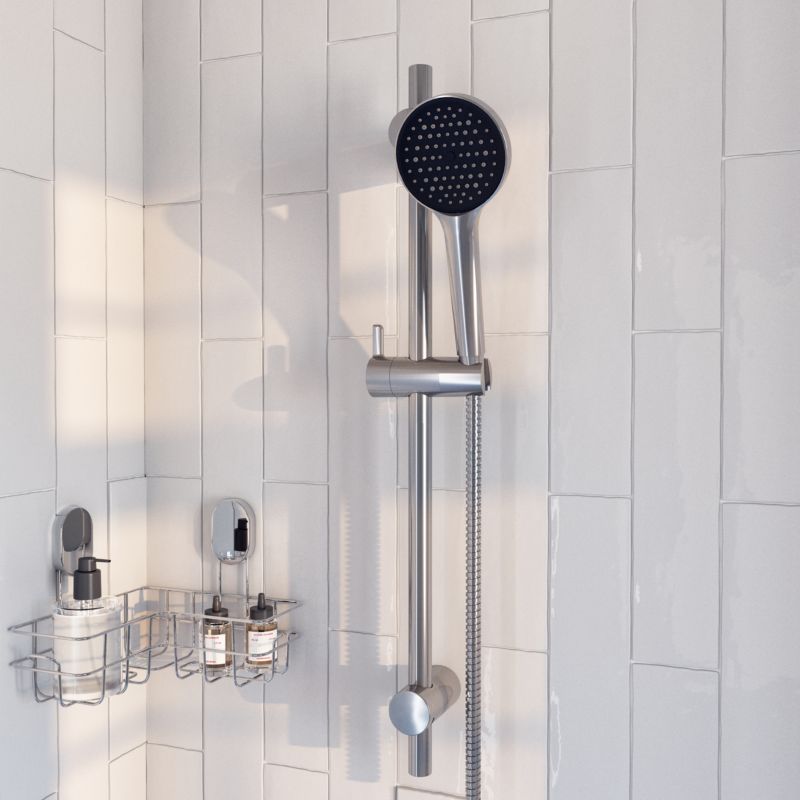 Drążek prysznicowy GoodHome Maza chrom