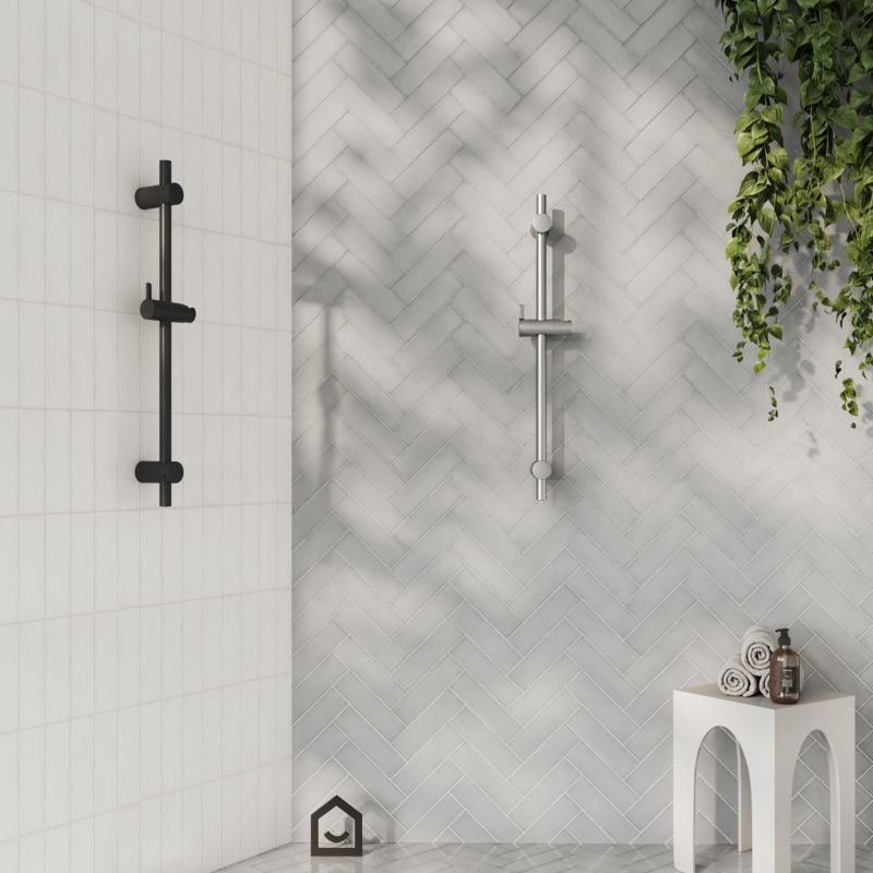 Drążek prysznicowy GoodHome Maza chrom