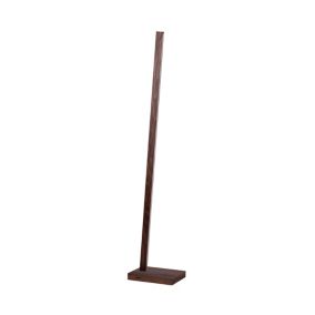 Drewniana Lampa Podłogowa SPOT Light  1xLED 22W Drewno Bukowe Orzechowe FSC, Ściemniacz Dotykowy, 1 szt.