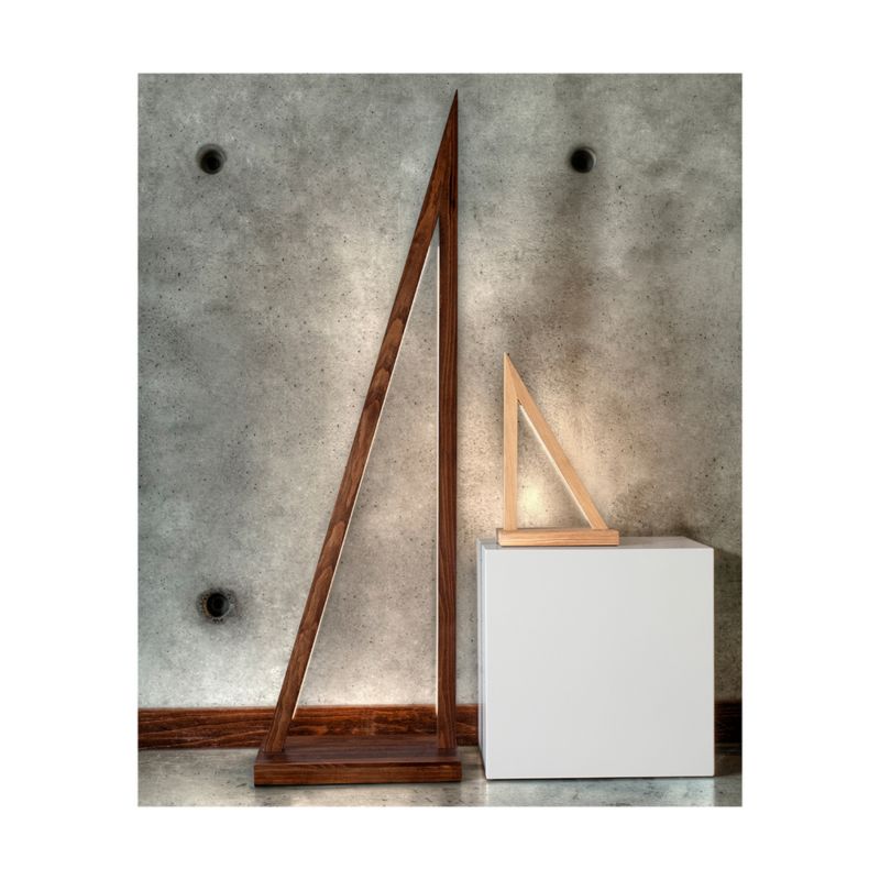 Drewniana Lampa Stołowa SPOT Light 2xLED 8.5W Dąb Olejowany FSC, Ściemniacz Dotykowy, Polski Producent, 1 szt.