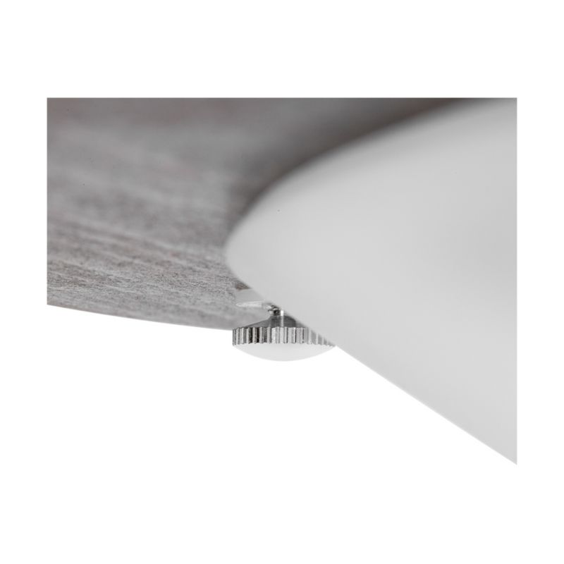 Drewniana Lampa Sufitowa SPOT  1xLED 18W Drewno Bukowe Orzechowe FSC z Białym Szkłem, Polski Producent, 1 szt.