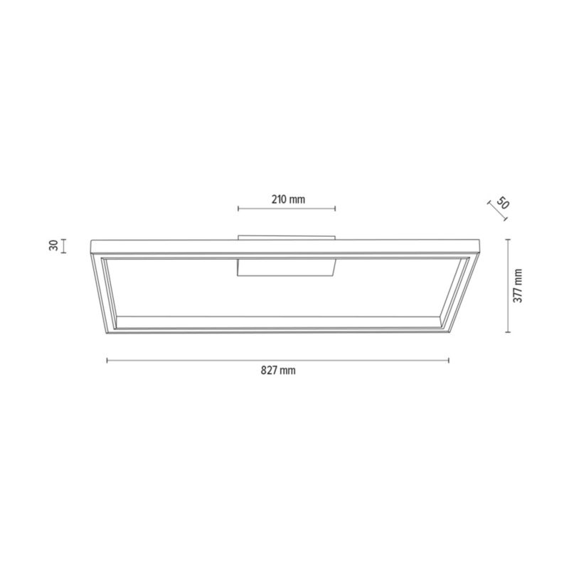Drewniana Lampa Sufitowa SPOT Light  1xLED 24V 34W Dąb Olejowany FSC, Polski Producent, 1 szt.