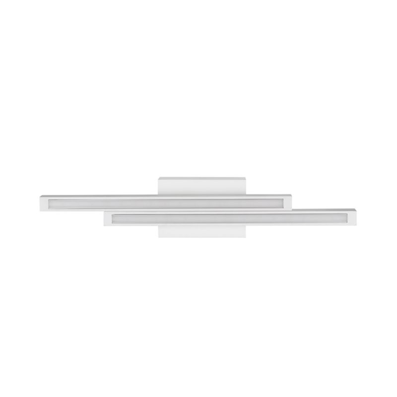Drewniana Lampa Sufitowa SPOT Light  2xLED 12W Drewno Bukowe Białe FSC, Polski Producent, 1 szt.