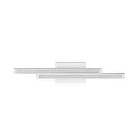 Drewniana Lampa Sufitowa SPOT Light  2xLED 12W Drewno Bukowe Białe FSC, Polski Producent, 1 szt.