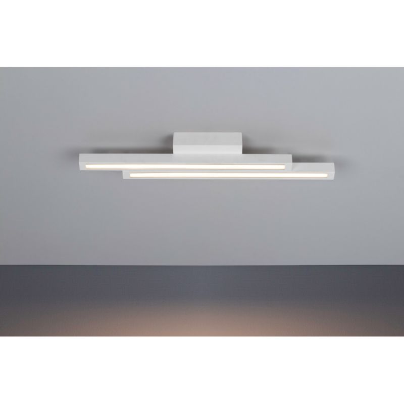 Drewniana Lampa Sufitowa SPOT Light  2xLED 12W Drewno Bukowe Białe FSC, Polski Producent, 1 szt.
