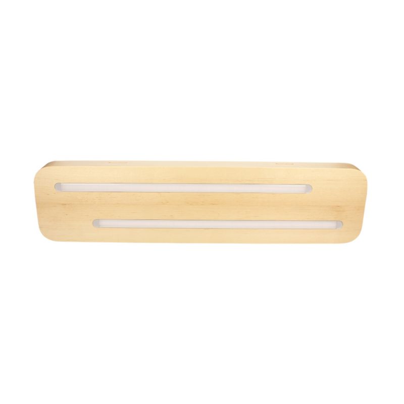 Drewniana Lampa Sufitowa SPOT Light 2xLED 12W Naturalna Brzoza FSC, Polski producent, 1 szt.