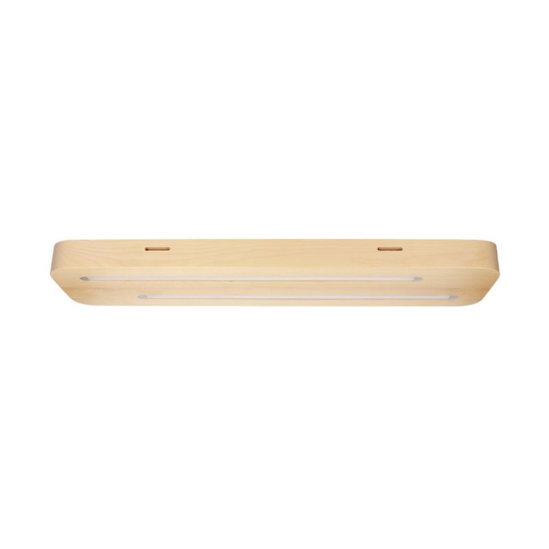 Drewniana Lampa Sufitowa SPOT Light 2xLED 12W Naturalna Brzoza FSC, Polski producent, 1 szt.