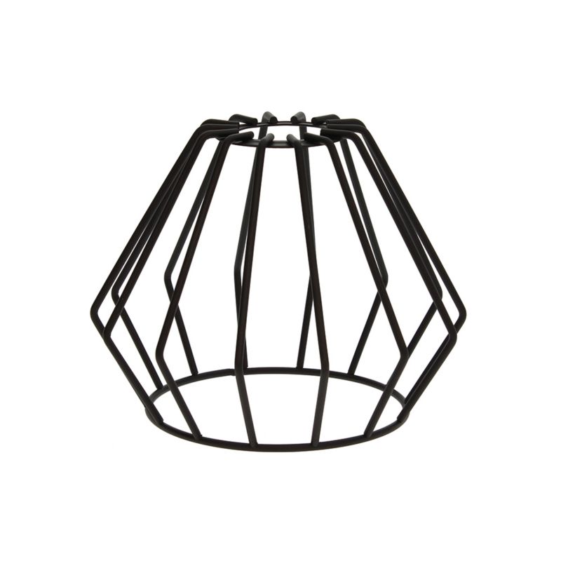 Drewniana Lampa Sufitowa SPOT Light  4xE27 Max.60W Drewno Sosnowe Orzechowe FSC z Czarnym Kloszem, 1 szt.