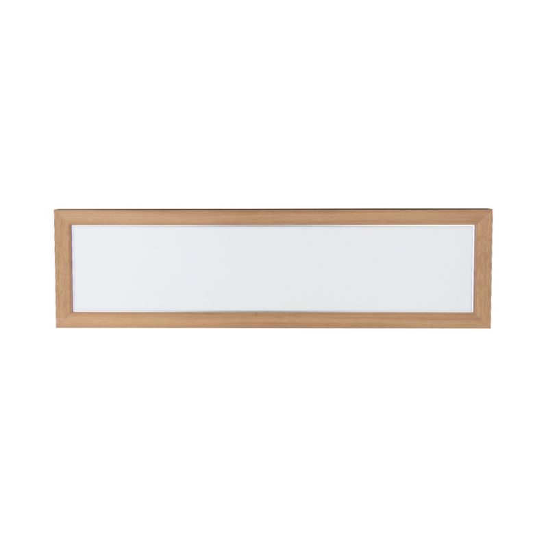 Drewniana Lampa Sufitowa SPOT Light  Square 1xLED 45W Dąb Olejowany FSC z Białym Szkłem, Polski Producent, 1 szt.