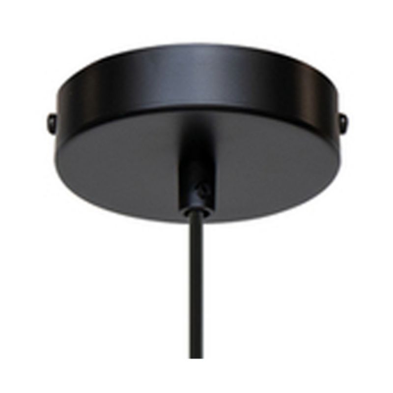 Drewniana Lampa Wisząca SPOT Light  1xE14 Max.40W Dąb Olejowany FSC z Białym Szkłem i Akcentem Czerni, 1szt.