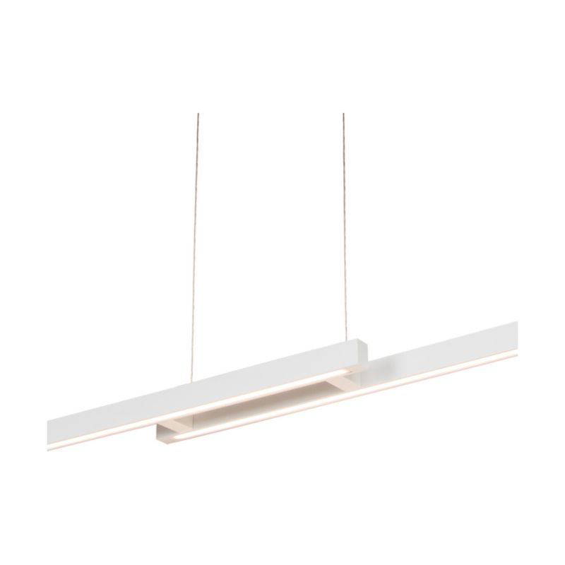 Drewniana Lampa Wisząca SPOT Light 2xLED 28.5W Drewno Bukowe Białe FSC, Ściemniacz Dotykowy, 1 szt.