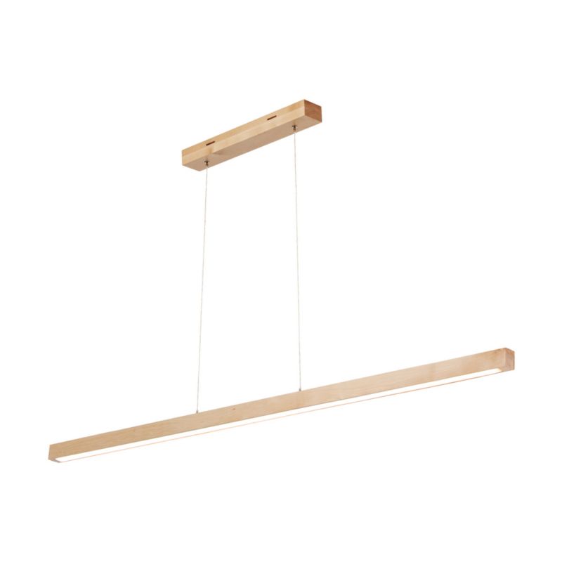 Drewniana Lampa Wisząca SPOT Light 2xLED 34.5W Naturalna Brzoza FSC, Ściemniacz Dotykowy, 1 szt.