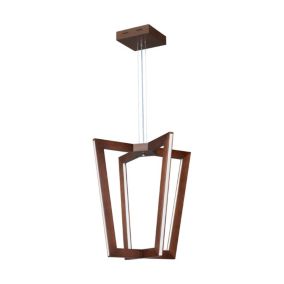 Drewniana Lampa Wisząca SPOT Light 8xLED 57W Drewno Bukowe Orzechowe FSC, Polski Producent, 1 szt.