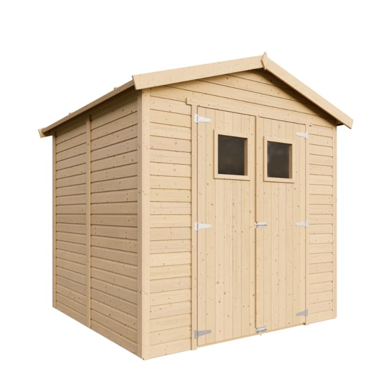 Drewniana szopa ogrodowa Timbela M351 4 m² szopa z oknami 1 szt.
