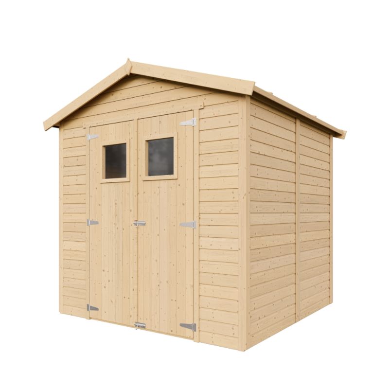 Drewniana szopa ogrodowa Timbela M351 4 m² szopa z oknami 1 szt.