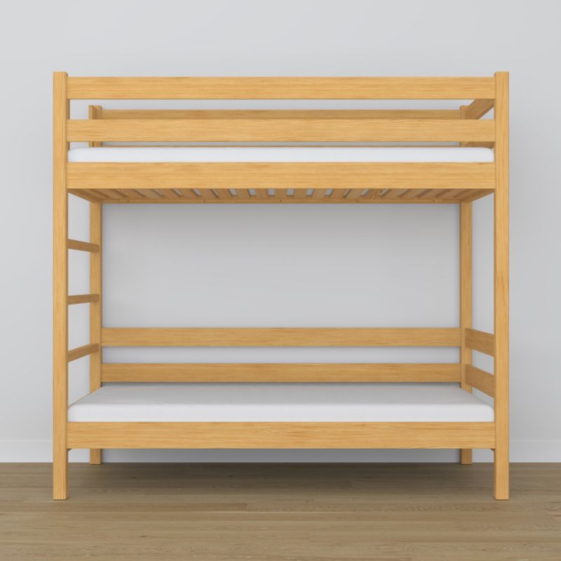 Drewniane łózko piętrowe N-WOOD N03 120x200 sosna naturalna 1 szt.