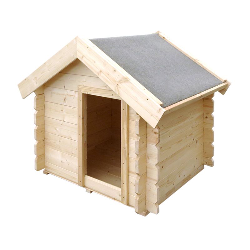 Drewniany domek dla psa Timbela M401-1 H80x99x76 cm grubość deski 19 mm 1 szt.