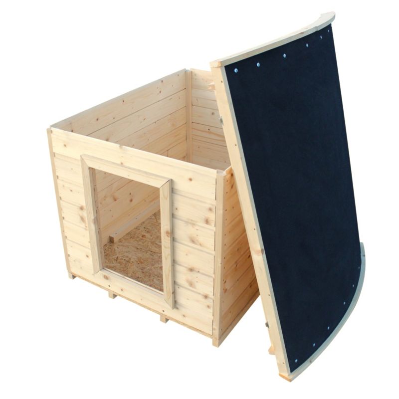 Drewniany domek dla psa Timbela M405-1 H85x102x87 cm grubość deski 17 mm 1 szt.