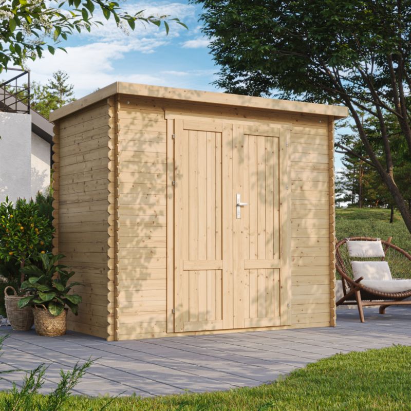 Drewniany domek narzędziowy Timbela M310F1 2.63 m² drewno naturalne grubość deski 19 mm 1 szt.