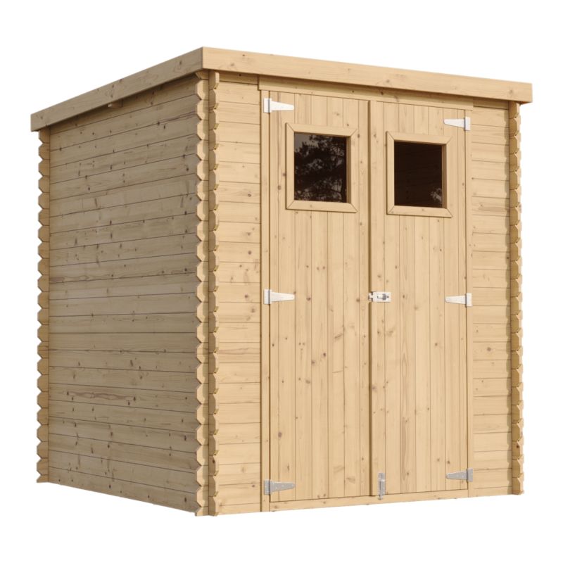 Drewniany domek ogrodowy i podłoga Timbela 3.53 m² M309M309G drewno naturalne, grubość deski 19 mm, 1 szt.