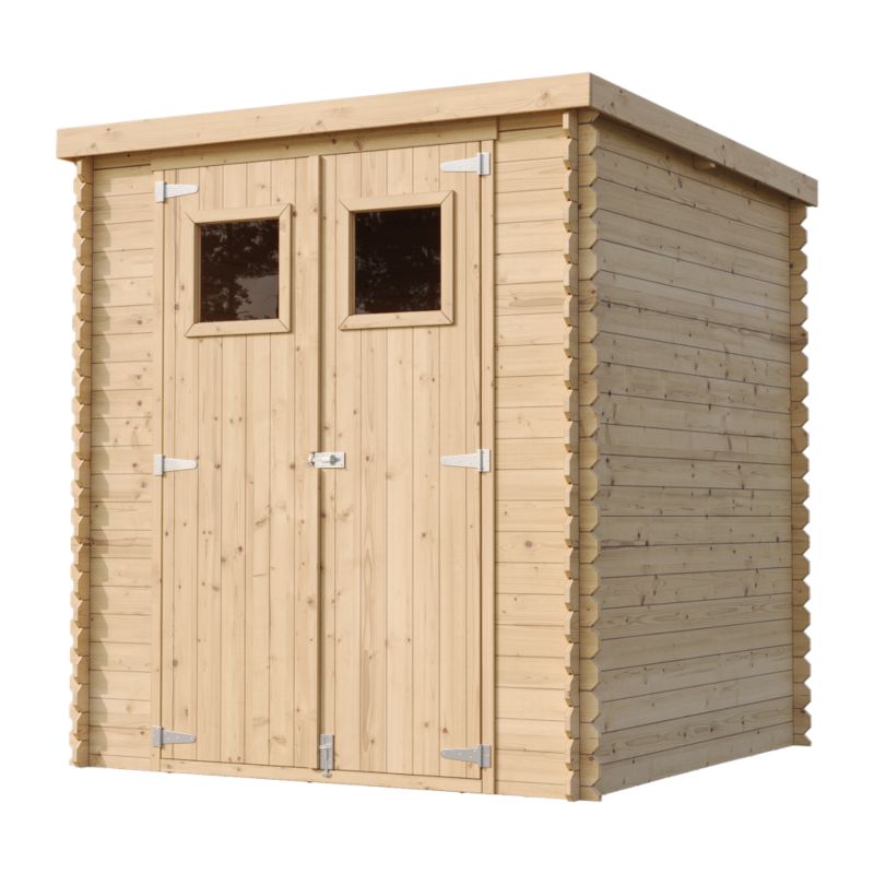 Drewniany domek ogrodowy i podłoga Timbela 3.53 m² M309M309G drewno naturalne, grubość deski 19 mm, 1 szt.