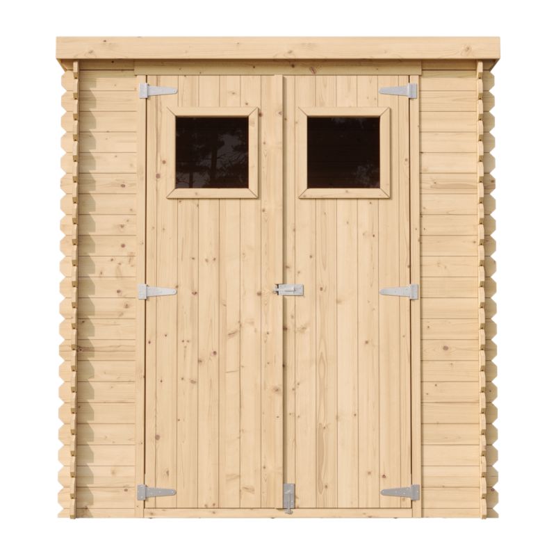Drewniany domek ogrodowy i podłoga Timbela 3.53 m² M309M309G drewno naturalne, grubość deski 19 mm, 1 szt.
