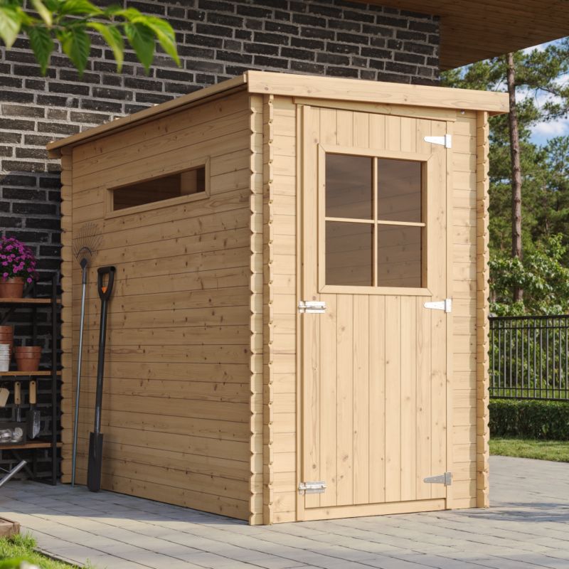 Drewniany domek ogrodowy i podłoga Timbela M306M306G 2.63m² drewno naturalne grubość deski 19 mm 1 szt.