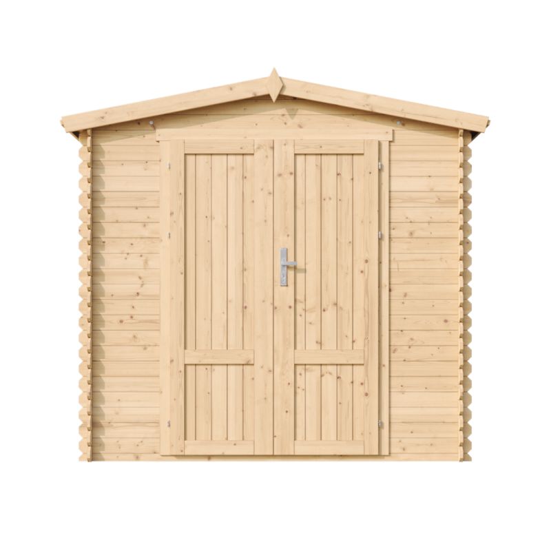 Drewniany domek ogrodowy i podłoga Timbela M369F1+M369G 4.33 m² drewno naturalne grubość deski 19 mm 1 szt.