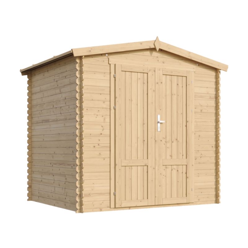 Drewniany domek ogrodowy i podłoga Timbela M369F1+M369G 4.33 m² drewno naturalne grubość deski 19 mm 1 szt.