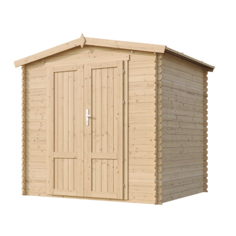 Drewniany domek ogrodowy i podłoga Timbela M369F1+M369G 4.33 m² drewno naturalne grubość deski 19 mm 1 szt.