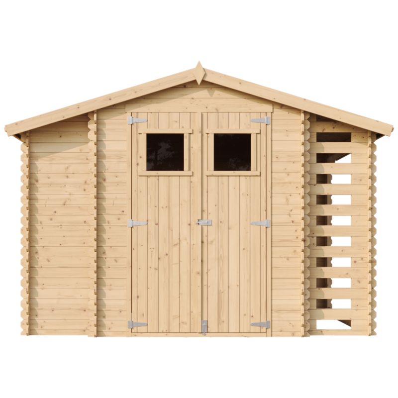 Drewniany domek ogrodowy i podłoga Timbela M389M389G 5.47 m² drewno naturalne grubość deski 19 mm 1 szt.