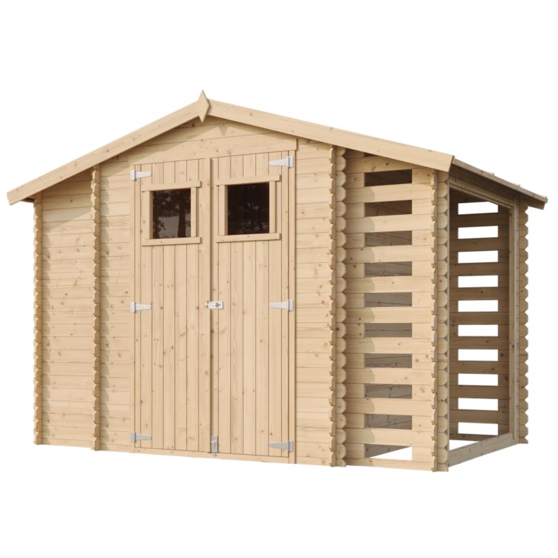 Drewniany domek ogrodowy i podłoga Timbela M389M389G 5.47 m² drewno naturalne grubość deski 19 mm 1 szt.