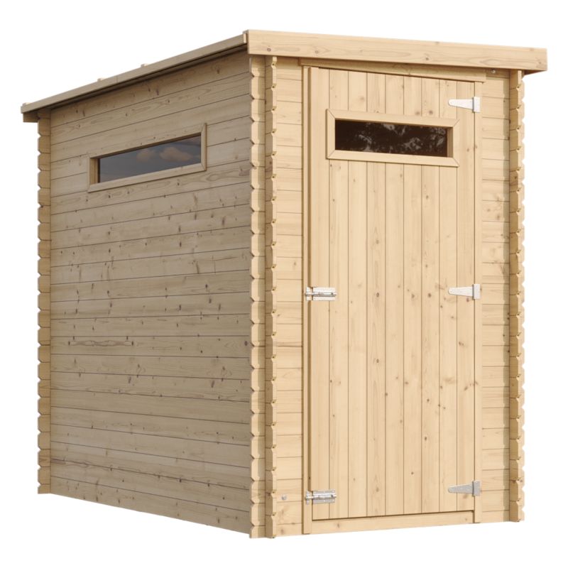 Drewniany domek ogrodowy Timbela M306A 2.63m² drewno naturalne grubość deski 19 mm 1 szt.