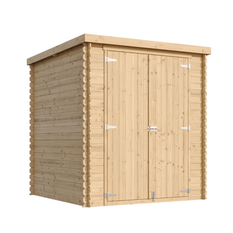 Drewniany domek ogrodowy Timbela M309C1 3.53 m² drewno naturalne grubość deski 19 mm 1 szt.