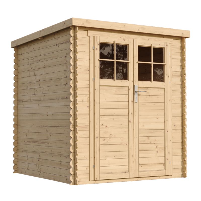 Drewniany domek ogrodowy Timbela M309F 3.53 m² zamykane drzwi grubość deski 19 mm 1 szt.