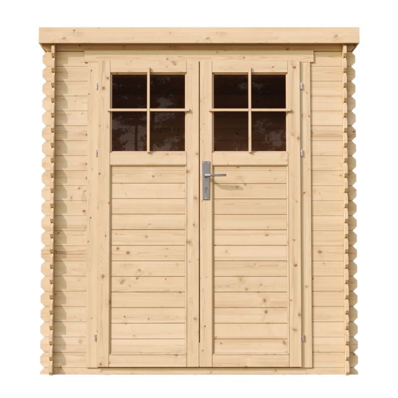 Drewniany domek ogrodowy Timbela M309F 3.53 m² zamykane drzwi grubość deski 19 mm 1 szt.