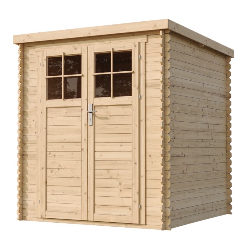 Drewniany domek ogrodowy Timbela M309F 3.53 m² zamykane drzwi grubość deski 19 mm 1 szt.