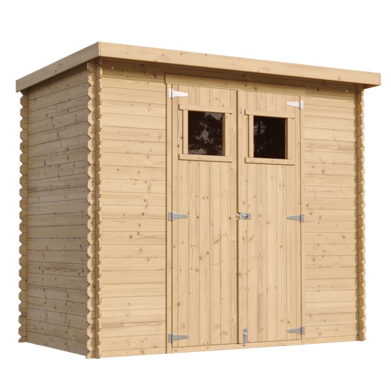 Drewniany domek ogrodowy Timbela M310 2.63 m² drewno naturalne grubość deski 19 mm 1 szt.