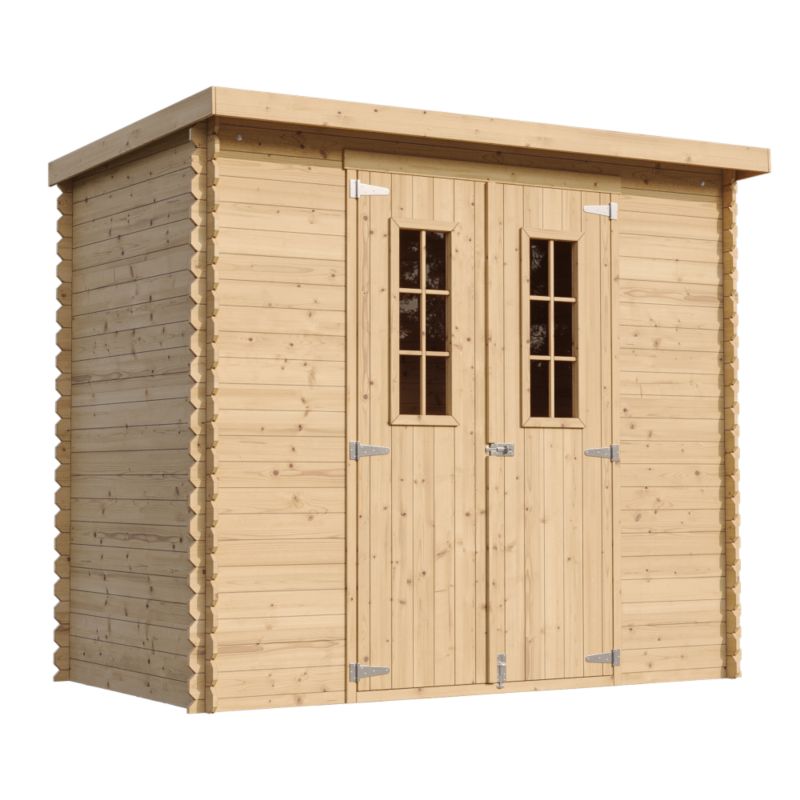 Drewniany domek ogrodowy Timbela M310C 2.63 m² drewno naturalne grubość deski 19 mm 1 szt.