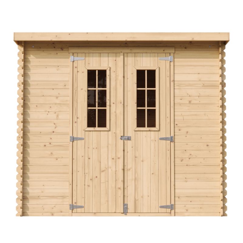Drewniany domek ogrodowy Timbela M310C 2.63 m² drewno naturalne grubość deski 19 mm 1 szt.