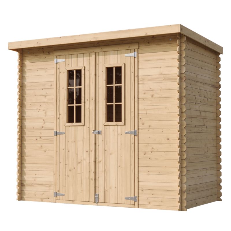 Drewniany domek ogrodowy Timbela M310C 2.63 m² drewno naturalne grubość deski 19 mm 1 szt.