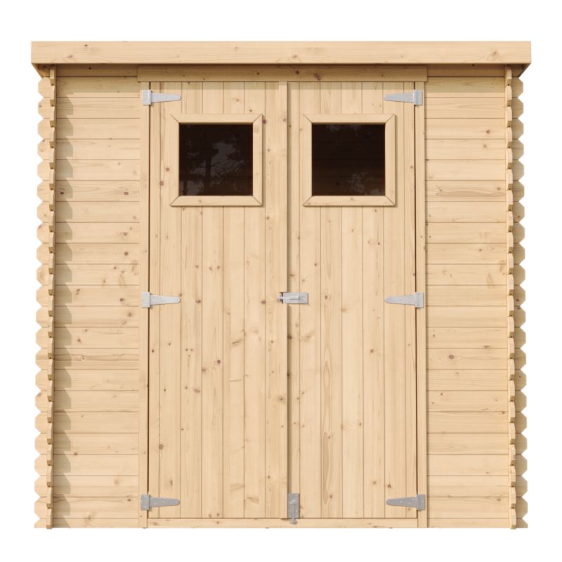 Drewniany domek ogrodowy Timbela M311 2.22 m² drewno naturalne grubość deski 19 mm 1 szt.