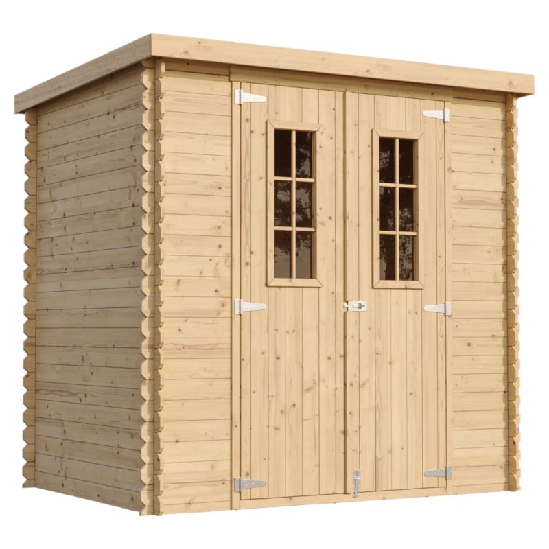 Drewniany domek ogrodowy Timbela M311C 2.22 m² drewno naturalne grubość deski 19 mm 1 szt.