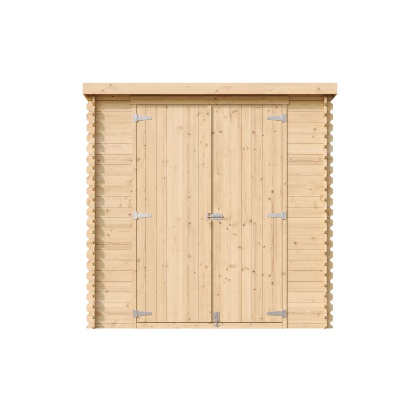 Drewniany domek ogrodowy Timbela M311C1 2.22 m² drewno naturalne grubość deski 19 mm 1 szt.