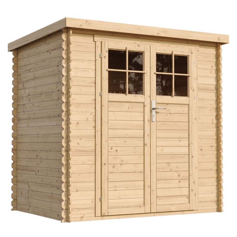 Drewniany domek ogrodowy Timbela M311F 2.22 m² zamykane drzwi grubość deski 19 mm 1 szt.