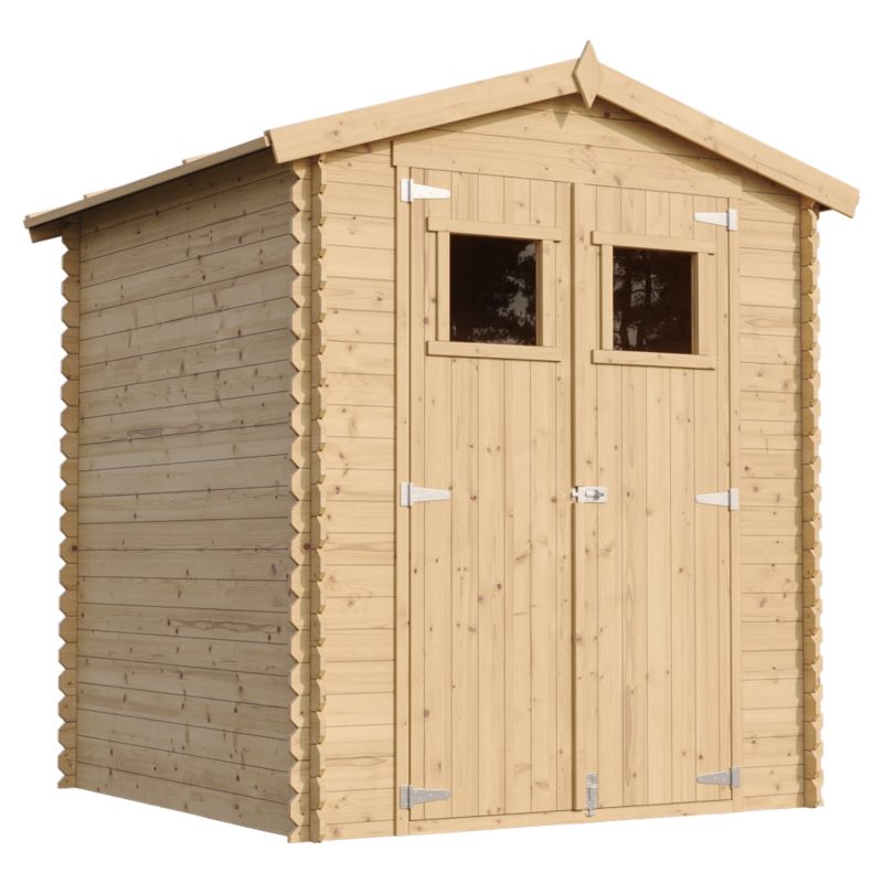 Drewniany domek ogrodowy Timbela M320 2.82 m² drewno naturalne grubość deski 19 mm 1 szt.